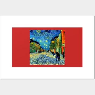 Christmas - Van Gogh Style Posters and Art